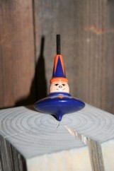 Narr, blau orange